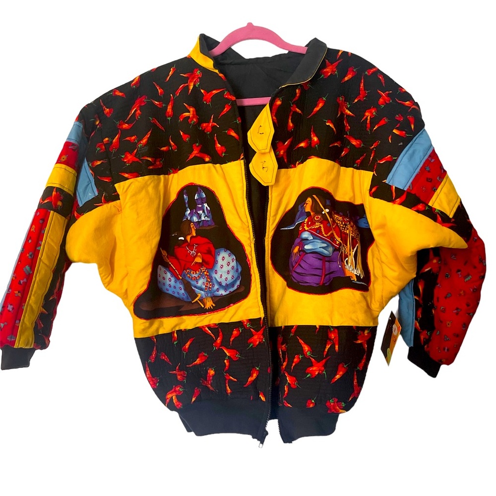 Custom Authentic 1990’s Quilted Patchwork Jacket